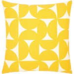 Surya Natur Pillow Cover 18"H X 18"W Mustard