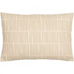 Surya Natur Pillow Cover 13"H X 20"W Tan & Light Beige