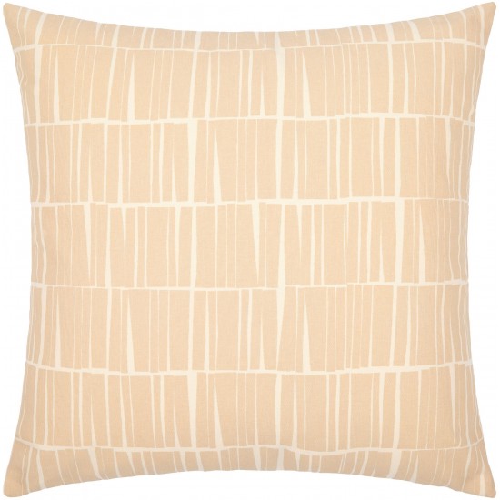 Surya Natur Pillow Cover 13"H X 20"W Tan & Light Beige