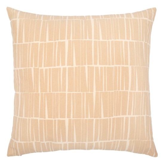 Surya Natur Pillow Cover 20"H X 20"W Tan & Light Beige