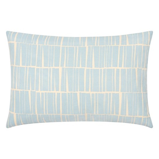 Surya Natur Pillow Cover 13"H X 20"W Light Blue & Light Beige