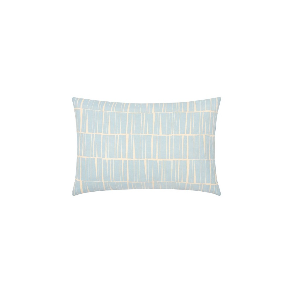 Surya Natur Pillow Cover 13"H X 20"W Light Blue & Light Beige