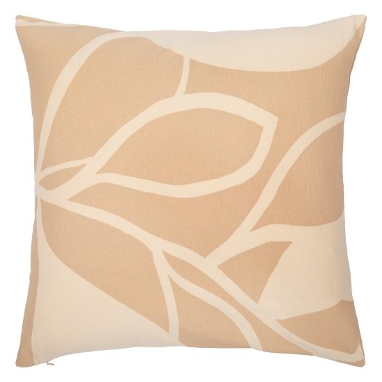 Surya Natur Tan Pillow Cover 18"H X 18"W