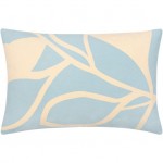 Surya Natur Light Blue Pillow Cover 13"H X 20"W