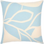 Surya Natur Light Blue Pillow Cover 13"H X 20"W