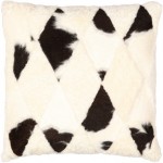 Surya North Cream Pillow Cover 20"H X 20"W