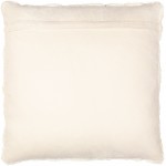 Surya North Cream Pillow Cover 20"H X 20"W
