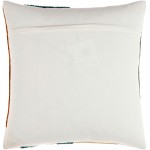 Surya Novel Pillow Cover 18"H X 18"W Cream & Brick Red