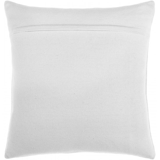 Surya Novel Pillow Cover 18"H X 18"W Cream & Mustard