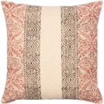 Surya Prisha Light Beige Pillow Cover 18"H X 18"W