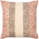 Surya Prisha Light Beige Pillow Cover 22"H X 22"W