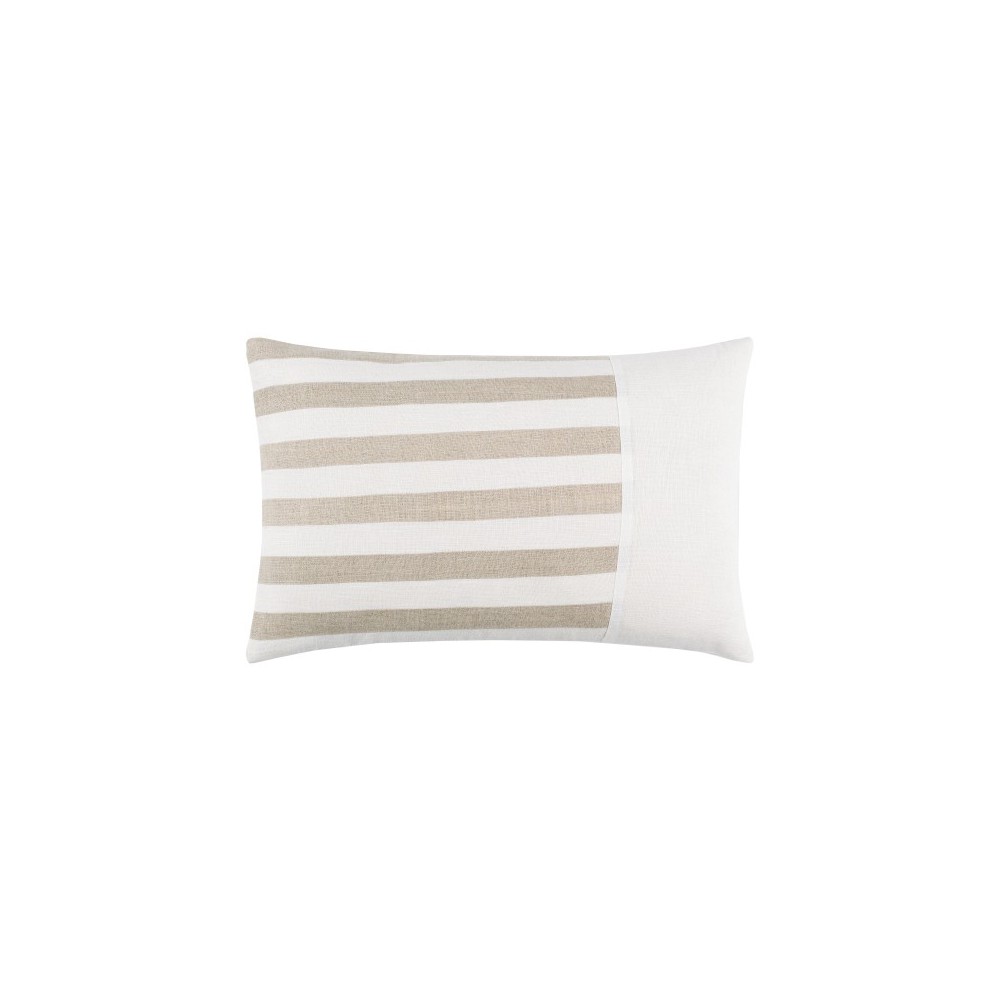 Surya Roxbury Cream Pillow Cover 13"H X 20"W