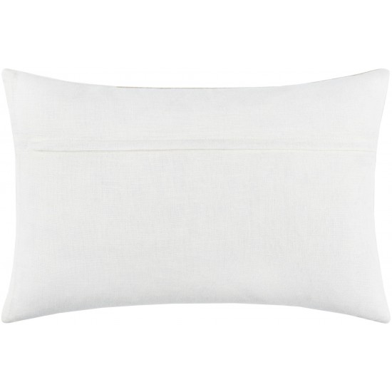 Surya Roxbury Cream Pillow Cover 13"H X 20"W