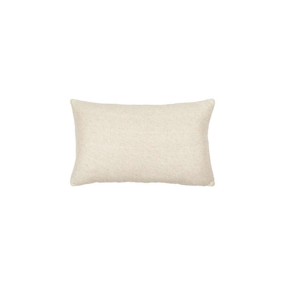 Surya Sallie Cream Pillow Cover 14"H X 22"W Surya Sallie Cream Pillow Cover 14"H X 22"W
