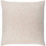 Surya Sallie Cream Pillow Cover 18"H X 18"W