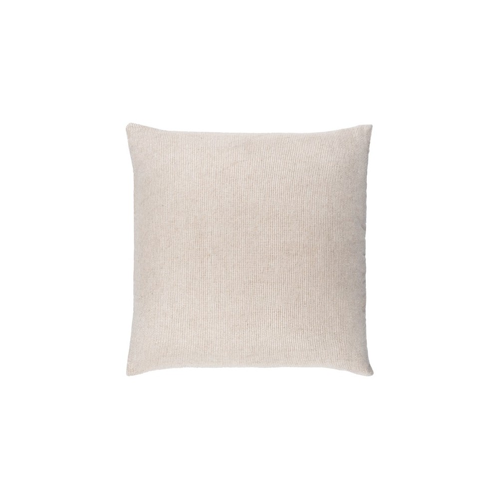 Surya Sallie Cream Pillow Cover 20"H X 20"W