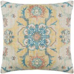 Surya Samsun Pillow Cover 20"H X 20"W Cream & Yellow