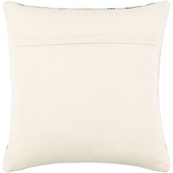 Surya Samsun Pillow Cover 22"H X 22"W Cream & Yellow