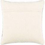 Surya Samsun Pillow Cover 20"H X 20"W Cream & Deep Teal