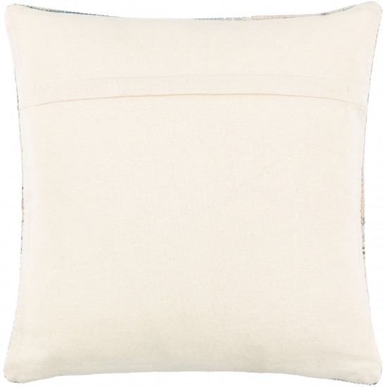 Surya Samsun Cream Pillow Cover 20"H X 20"W