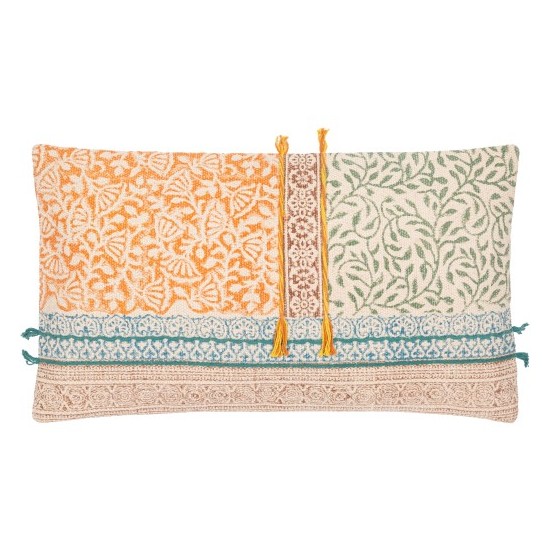Surya Sanga Pillow Cover 14"H X 22"W Light Beige