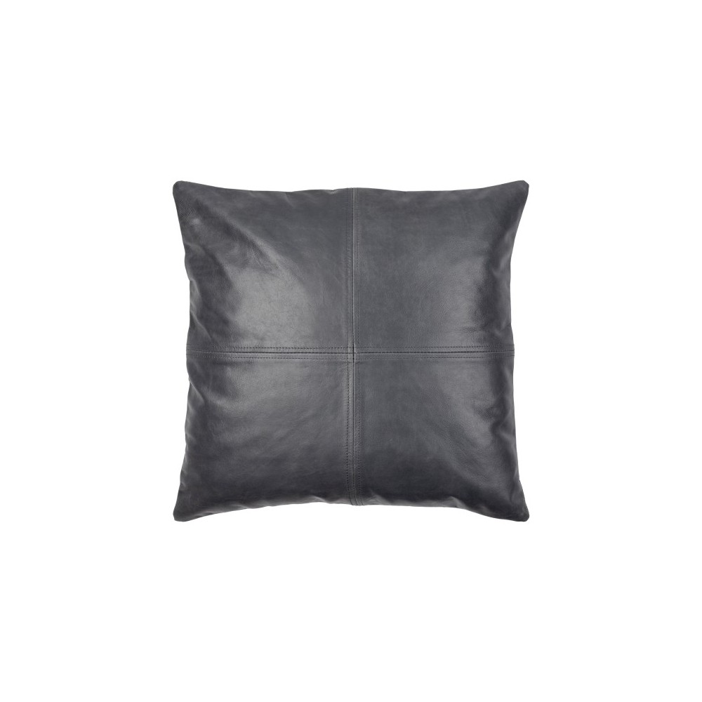 Surya Sheffield Charcoal Pillow Cover 20"H X 20"W