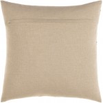 Surya Torrid Pillow Cover 20"H X 20"W Oatmeal & Gray