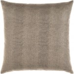 Surya Torrid Oatmeal Pillow Cover 20"H X 20"W