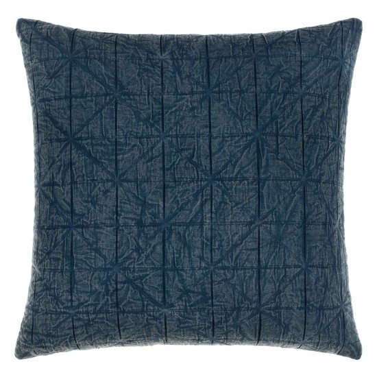 Surya Winona Navy Pillow Cover 18"H X 18"W