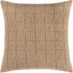 Surya Winona Beige Pillow Cover 20"H X 20"W