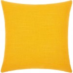 Surya Zina Mustard Pillow Cover 20"H X 20"W