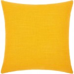 Surya Zina Mustard Pillow Cover 22"H X 22"W
