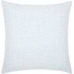 Surya Zina Pale Blue Pillow Cover 18"H X 18"W