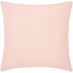 Surya Zina Dusty Pink Pillow Cover 20"H X 20"W