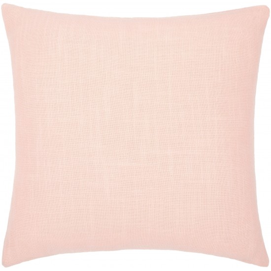 Surya Zina Dusty Pink Pillow Cover 20"H X 20"W