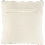 Surya Alana Cream Pillow Shell With Polyester Insert 20"H X 20"W