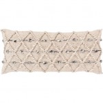 Surya Anders Pillow Shell With Polyester Insert 14"H X 32"W Cream