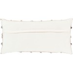 Surya Anders Pillow Shell With Polyester Insert 14"H X 32"W Cream