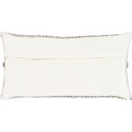 Surya Anders Cream Pillow Shell With Down Insert 14"H X 32"W