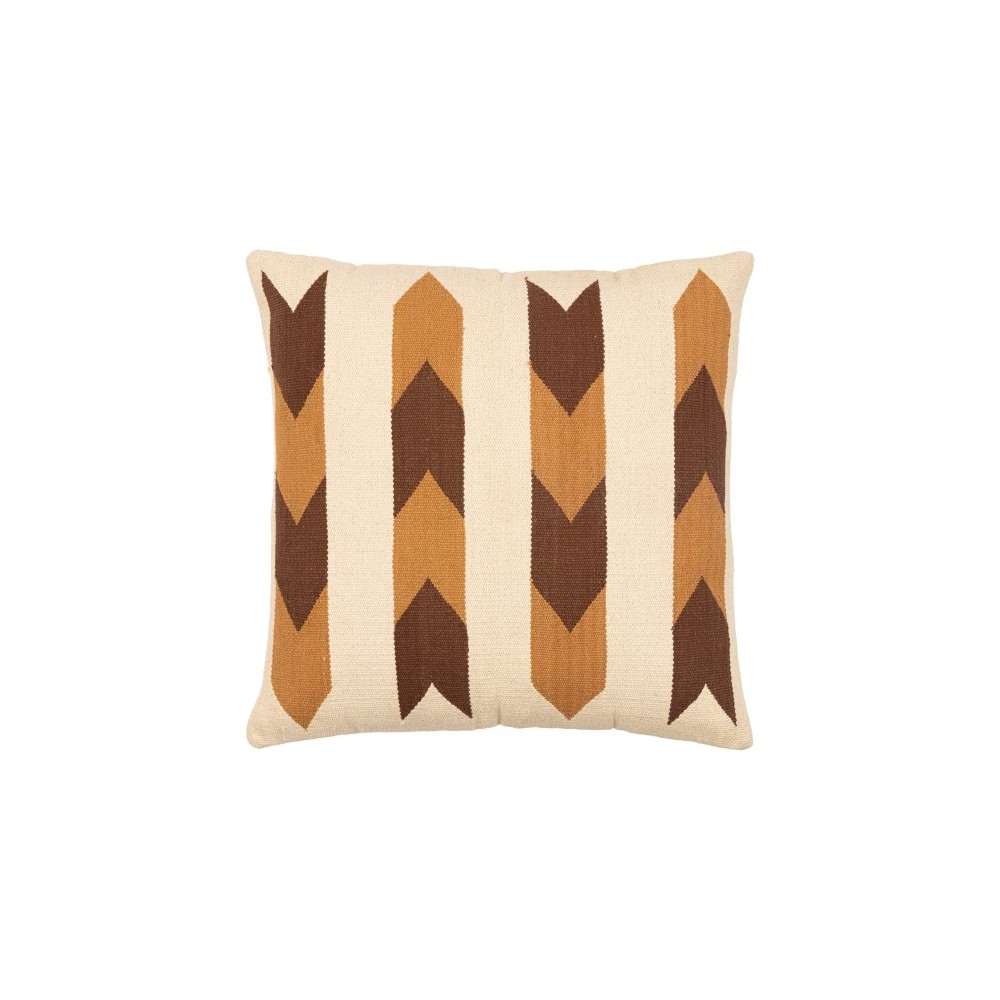 Surya Andrea Pillow Shell With Polyester Insert 18"H X 18"W Cream