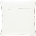 Surya Anniken Pillow Shell With Polyester Insert 18"H X 18"W Cream