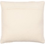 Surya Azibo Pillow Shell With Polyester Insert 18"H X 18"W Light Beige