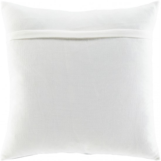 Surya Balliano Pillow Shell With Polyester Insert 20"H X 20"W White