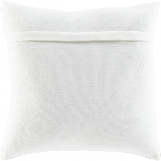 Surya Balliano Pillow Shell With Down Insert 20"H X 20"W - Blue