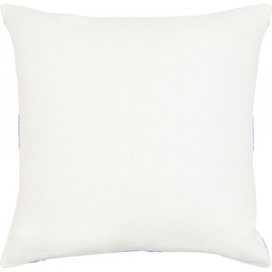 Surya Bicheno Ivory Pillow Shell With Down Insert 20"H X 20"W