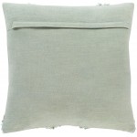 Surya Bisbee Brick Red Pillow Shell With Polyester Insert 22"H X 22"W