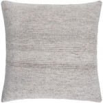 Surya Bonnie Light Beige Pillow Shell With Down Insert 18"H X 18"W