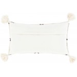 Surya Braith Cream Pillow Shell With Down Insert 14"H X 24"W