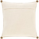 Surya Byron Bay Pillow Shell With Down Insert 20"H X 20"W Brick Red