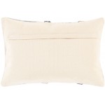 Surya Cascada Light Beige Pillow Shell With Polyester Insert 13"H X 20"W